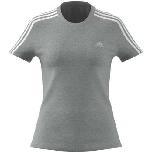 ADIDAS Dám. tričko Loungewear Essentials Farba: Šedá