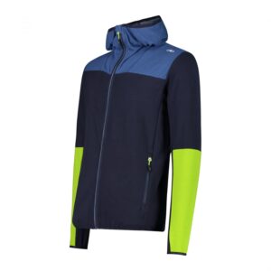 CMP Pán. flísová bunda Man Hybrid Jacket Farba: Navy