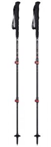 McKinley Hiker III Alu Poles Farba: čierna