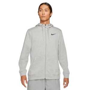 NIKE pánska športová bunda NK DRY HOODIE FZ FL Farba: Šedá