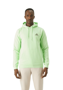 Pán. mikina s kapucňou adidas M FEELCOZY Farba: Svetlozelená