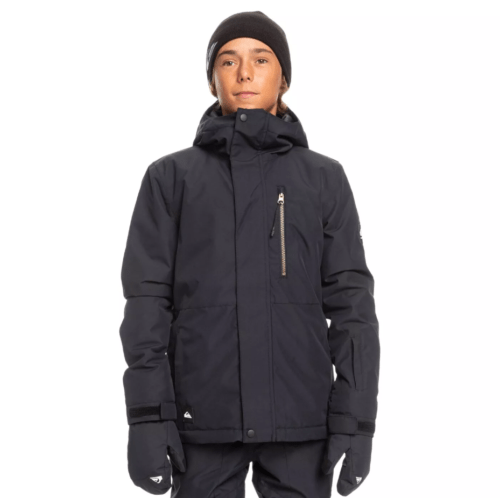 QUIKSILVER Det. SB bunda Kd. SB- Jacke Farba: čierna