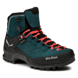 Salewa dámska turistická obuv WS MTN Trainer Mid Gtx Farba: Petrolejová