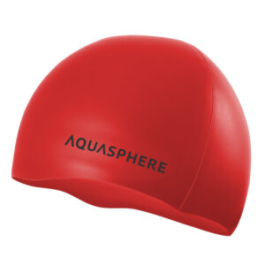 Silikónová čiapka Aquasphere Plain Farba: červená