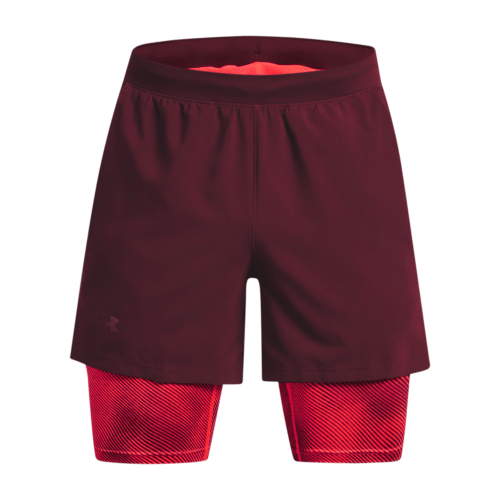 UNDER ARMOUR Pán. šortky UA LAUNCH 5'' 2 Farba: červená